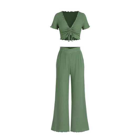 Green co ord set